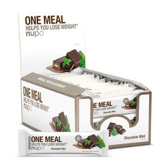 Nupo One Meal, ploščica za nadomestitev obroka - Čokolada in Meta (24 x 60 g)