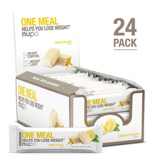 Nupo One Meal, ploščica za nadomestitev obroka - Lemon Crunch (24 x 60 g)
