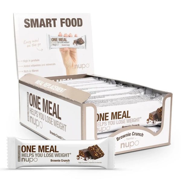 Nupo One Meal, ploščica za nadomestitev obroka - Brownie Crunch (15 x 60 g)