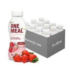 Nupo One Meal+ Prime Shake, nadomestilo obroka Jagoda (12 x 330 ml)