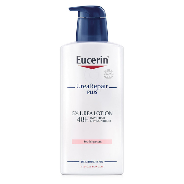 Eucerin UreaRepair plus 5%, losjon s pomirjajočim vonjem (400 ml) 