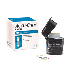 Accu-Chek Guide, čip in testni lističi (50 testnih lističev + čip)