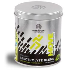 Nutrispoint Premium Electrolyte Blend MOVE, limonada z elektroliti v prahu (180 g)