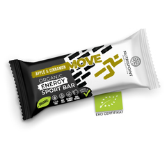Nutrispoint Energy MOVE, Bio energijska ploščica - Jabolko in Cimet (40 g)