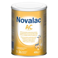 Novalac AC, mleko za dojenčke s kolikami 0-36 mesecev (400 g) 