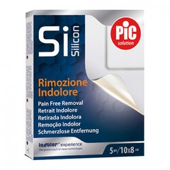 PIC SiSilicon, pooperativni silikonski obliž - 10 x 8 cm (5 obližev)