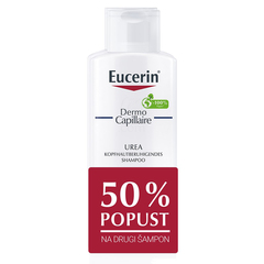 Eucerin DermoCapillaire 5% Urea, šampon (2 x 250 ml)