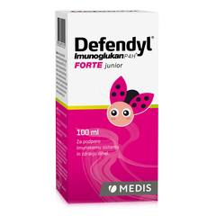 Defendyl-Imunoglukan P4H Forte junior, tekočina (100 ml)