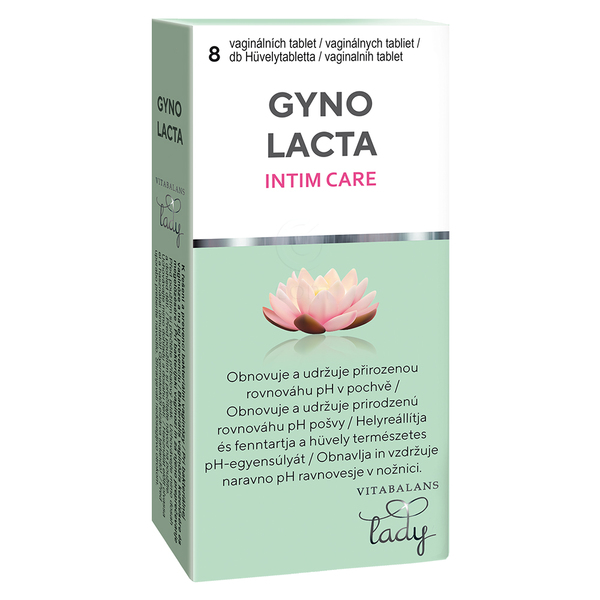 Gynolacta Vitabalans Lady, vaginalne tablete (8 tablet)