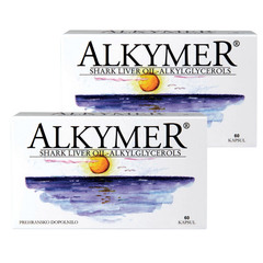 Alkymer, kapsule z alkilgliceroli (60 kapsul)