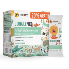 JungleMix Junior Medex, napitek v prahu (18 x 8 g)
