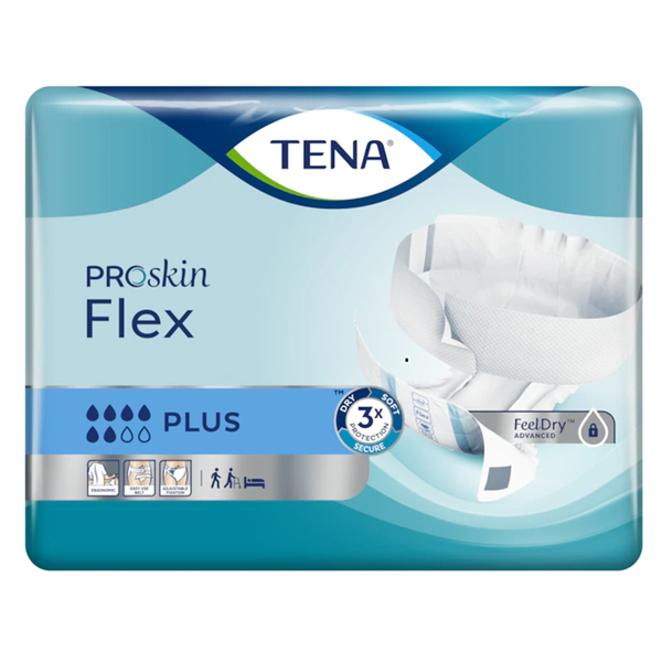 Tena Flex Plus, dnevne predloge za težko do zelo težko inkontinenco - velikost L (30 predlog)