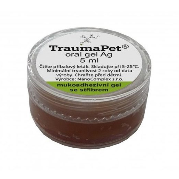 TraumaPet oral gel Ag, gel za dlesni v (5 ml)