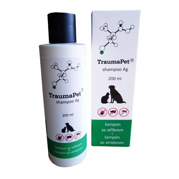 Trauma Pet Ag, šampon s koloidnim srebrom za pse in mačke (200 ml)