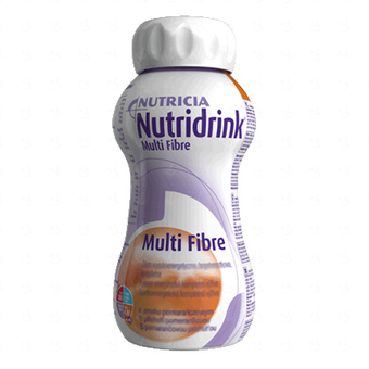 Nutridrink Multi Fibre, okus čokolada (4 x 200 ml)