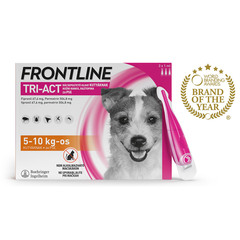 Frontline Tri-Act, kožni nanos za pse (5-10 kg) - 3 x 1 ml