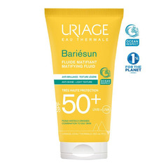 Uriage Bariessun MAT, matirni fluid za zaščito pred soncem - ZF50+ (50 ml)