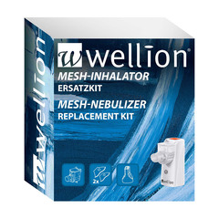 Wellion Mesh Inhalator, nadomestni komplet (1 komplet)