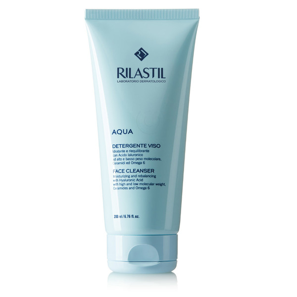 Rilastil Aqua, čistilna emulzija za obraz (200 ml)