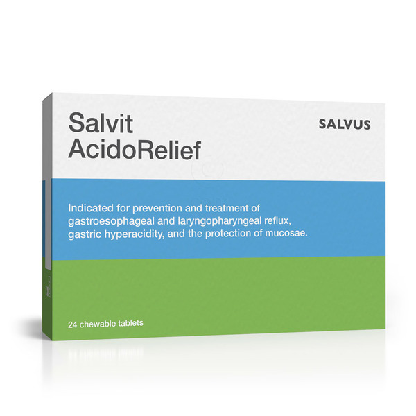 Salvit AcidoRelief, žvečljive tablete (24 tablet) 