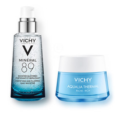 Vichy, dnevna rutina za vlaženje suhe kože (50 ml + 50 ml)