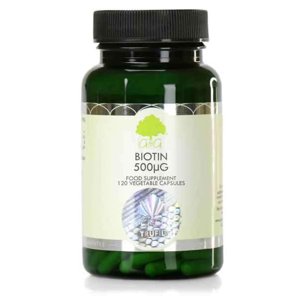 G&G Vitamins Biotin 500 μg, kapsule (120 kapsul)