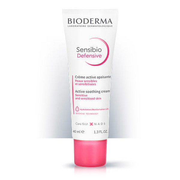 Bioderma Sensibio Defensive Light, aktivna pomirjujoča krema za občutljivo kožo (40 ml)