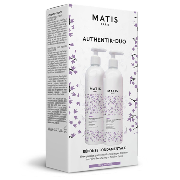 Matis Duo Authentic, set - mleko in esenca (2 x 400 ml)