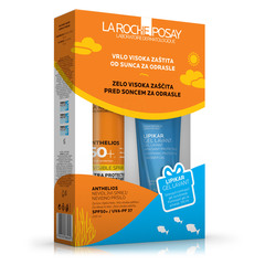 La Roche-Posay Anthelios, paket za zaščito pred soncem za odrasle - ZF50+ (200 ml + 100 ml)