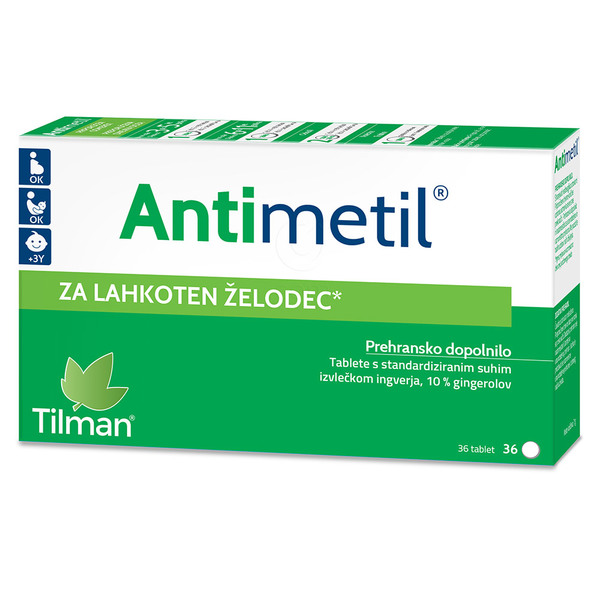 Antimetil ingver, tablete (36 tablet)