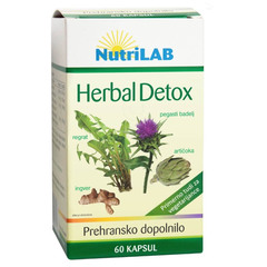 Nutrilab Herbal Detox, kapsule (60 kapsul)