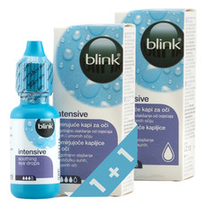 Blink Intensive Tears, kapljice za oči - paket (2 x 10 ml)