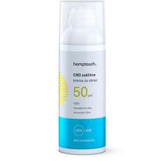 Hemptouch, CBD krema za zaščito pred soncem za obraz - ZF50 (50 ml)