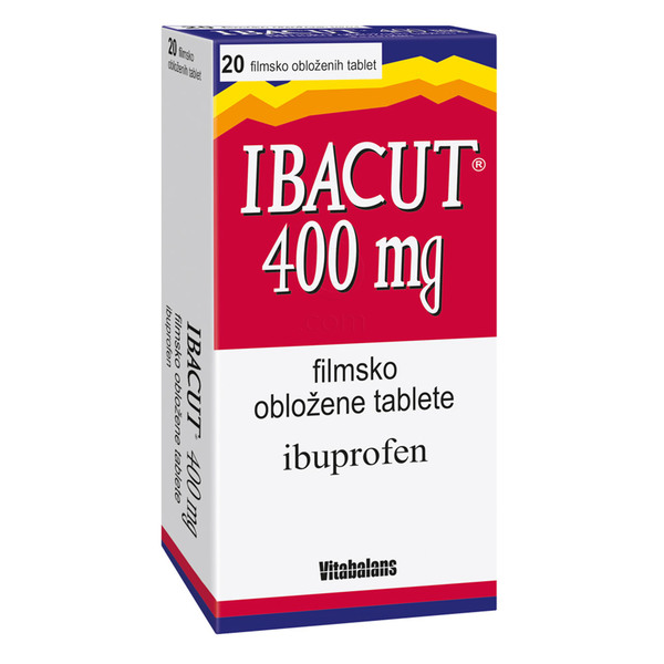 Ibacut 400 mg Vitabalans, filmsko obložene tablete (20 tablet
