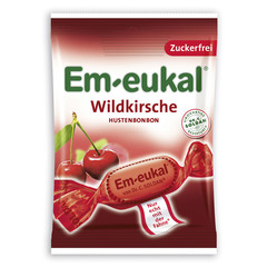 Em-Eukal Divja češnja, bonboni brez sladkorja (75 g)