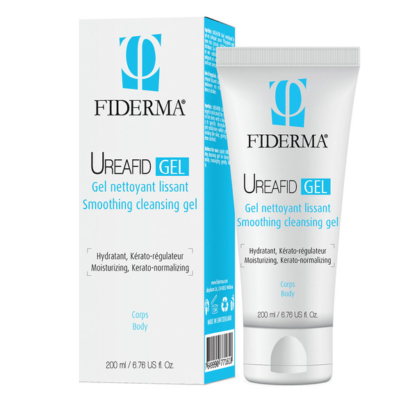 Fiderma Ureafid, gladilni čistilni gel za telo (200 ml)