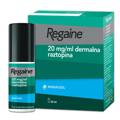 Regaine 20 mg/ml, dermalna raztopina (60 ml)