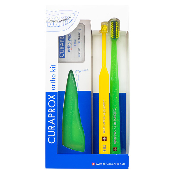 Curaprox Ortho kit, ortodontski komplet v škatli (1 komplet)