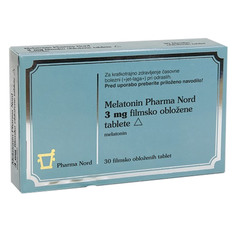 Melatonin Pharma Nord 3 mg, filmsko obložene tablete (30 tablet)