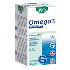  ESI Omega 3 Extra Pure, kapsule (120 kapsul)