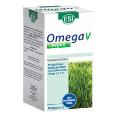 Omega V Vegan ESI, kapsule (120 kapsul)