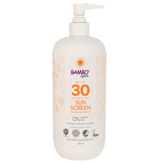 Bambo Nature Sunscreen, losjon za zaščito kože pred soncem - ZF30 (500 ml)