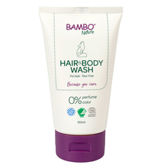 Abena Bambo Nature, otroški gel za umivanje telesa in las (150 ml)