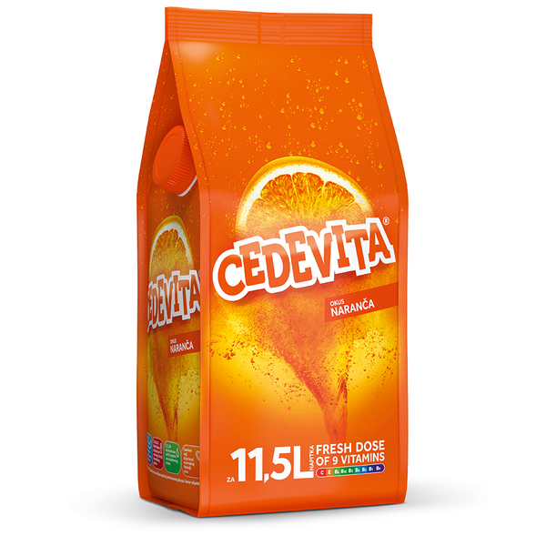 Cedevita VIN, multivitaminska zrnca - okus limona (900 g)
