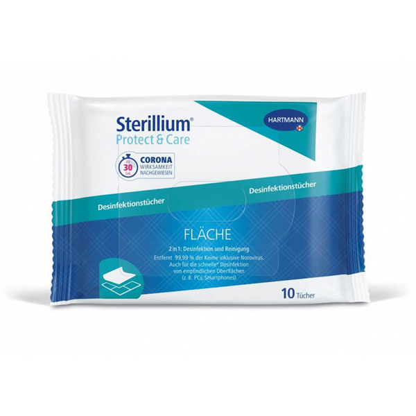 Sterillium Protect&Care, robčki (10 robčkov)