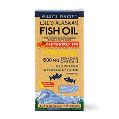 Wiley's Fines Elementary EPA Wild Alaskan Fish Oil, ribje olje (125 ml)