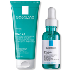 LRP Effaclar, rutina za kožo nagnjeno k nepravilnostim in lisam (200 ml + 30 ml)