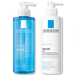 LRP Lipikar, rutina za vsakodnevno higieno celotne družine (2 x 400 ml)