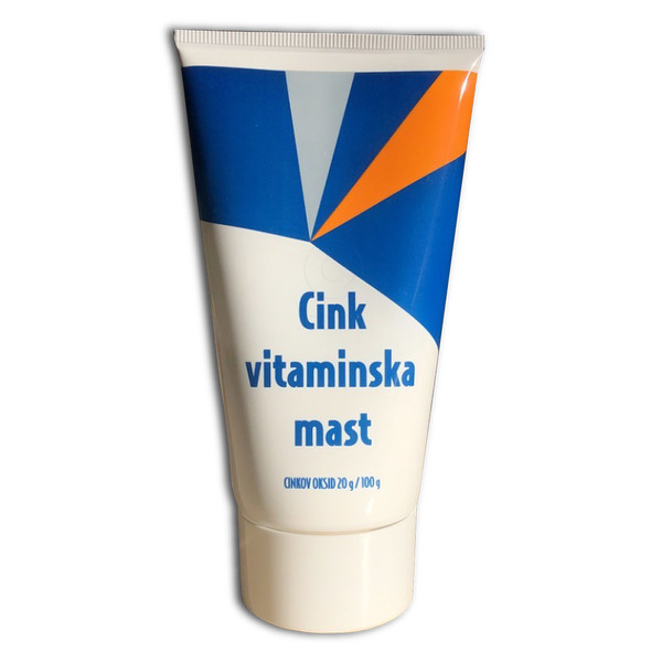 Cink Vitaminska mast za nego kože s cinkovim oksidom (100 g)