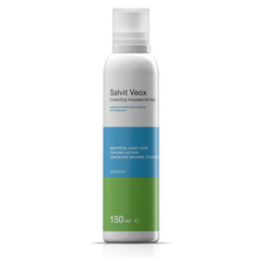 Salvit Veox, pena za noge z učinkom prasketanja - vonj grenivke (150 ml)